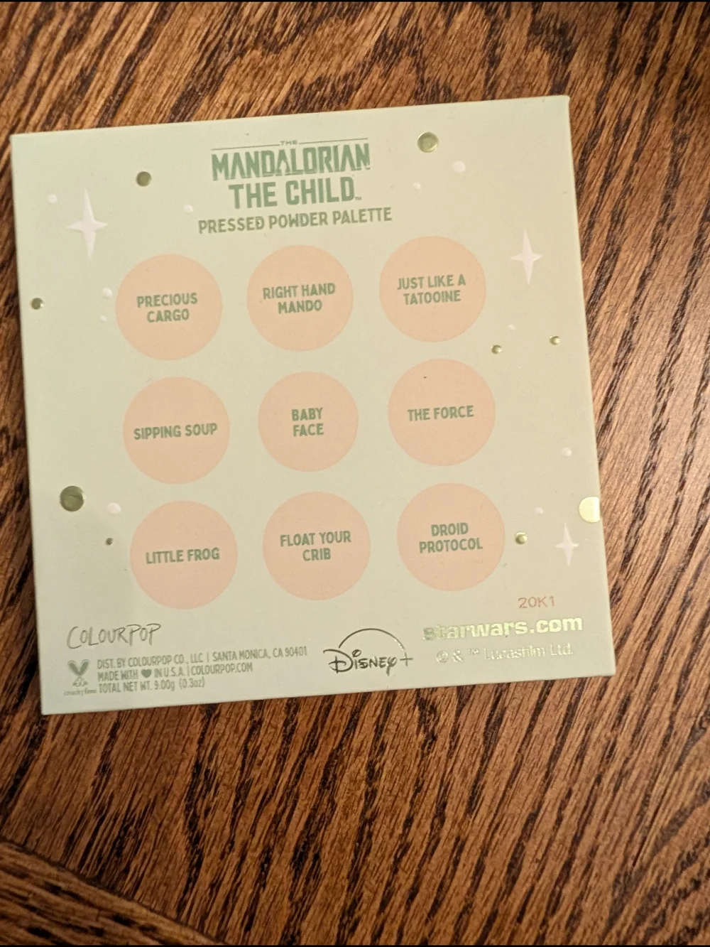 Colourpop lighty swatched